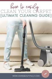 clean carpet with a handheld steamer