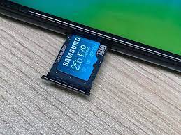 an sd card as default storage in android