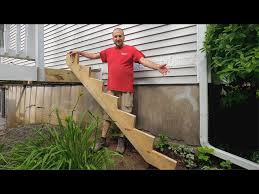 how to cut deck stair stringers more