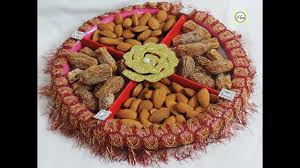 how to make beautiful dry fruit tray at