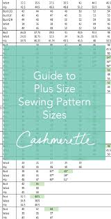 Guide To Plus Size Sewing Pattern Sizes Updated Sewing