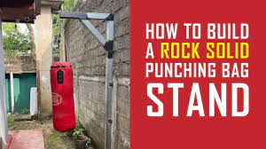 build a rock solid punching bag stand