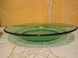 Arcoroc Green Glass Plates 70 S