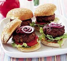 The essential beef mixture… i always ask for a blend of lean rump. Beef Burger Recipes Bbc Good Food