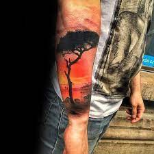 Africa silhouette elephant silhouette animal silhouette black silhouette stencil animal afrika tattoos african tree silhouette painting africa art. Top 53 Africa Tattoo Ideas 2021 Inspiration Guide Africa Tattoos Tattoo Designs Men African Sleeve Tattoo
