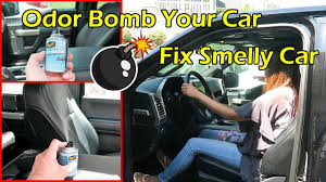 Urine has a strong odor and should be removed from the car as soon as possible. How To Odor Bomb Your Car Fix Smelly Car W Mequiar S Air Refresher Youtube