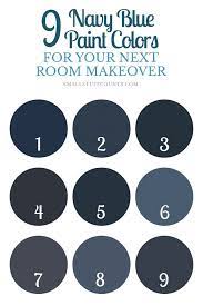 9 Striking Navy Blue Paint Colors For