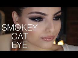 smokey cat eye tutorial you