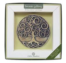 celtic bronze gallery wall plaque