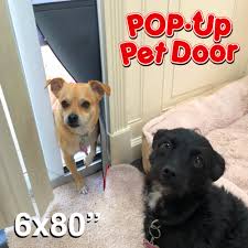 Instant 78 80 Pop Up Pet Door For