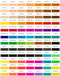 Solver Colour Chart Pdf Pantone Color Book Tpx