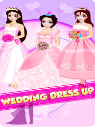 wedding dress up s salon makeup