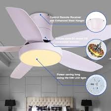 ultra quiet ceiling fan with led light