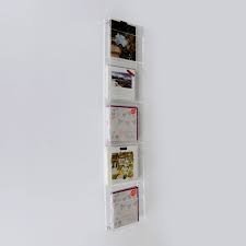 wall mounted card rack card