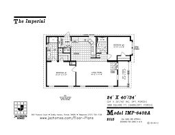 imp 6402a mobile home floor plan