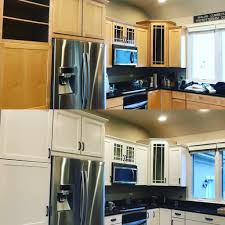 I would do as follows : What Products Do We Use On Cabinetry Craine Painting Llc