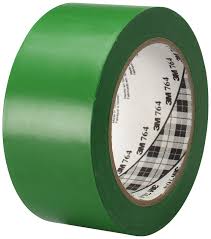764 50mm green 3m marking tape pvc