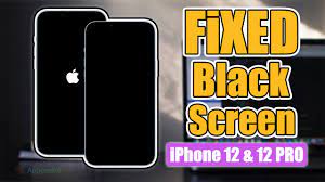 iphone 12 black screen screen black