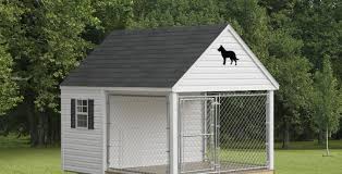 amish built dog kennels