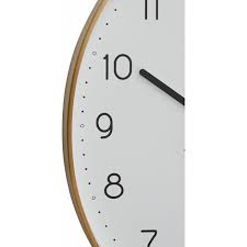 Premier Housewares Wall Clock Gold