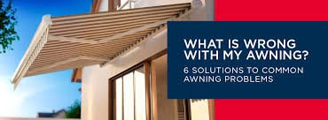 Common Awning Problems How To Fix