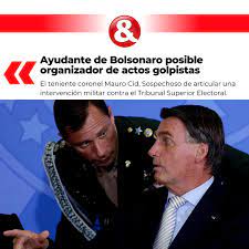 Caras & Caretas on X: "Sospechoso de articular una intervención militar, el teniente coronel Mauro Cid, ayudante cercano de Bolsonaro durante su presidencia es seriamente investigado. ▶️💻🔗https://t.co/HCQDreLlg3 https://t.co/O1zXph2Uli" / X