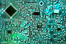An image of a computer circuit board