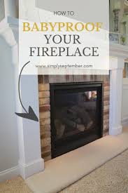 how to baby proof a fireplace diy