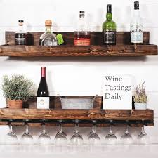 wine rack wine glass rack wall mounted