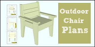 Easy To Build Outdoor Chair Pdf