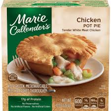 Ers frozen dinner fettuccini with chicken & broccoli 13 ounce marie callender's classic chicken and. Marie Callender S Chicken Pot Pie Frozen Meal 10 Oz Fred Meyer