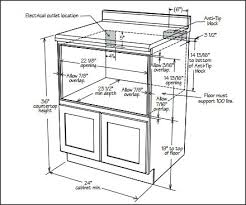 how to install a microwave drawer