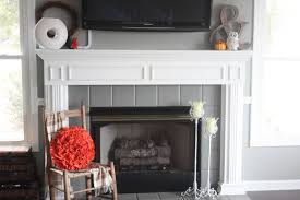 decorating a mantel with a tv re fabbed