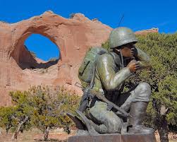 Image result for photos code talkers monument window rock az