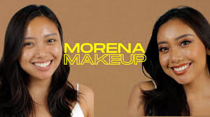clean makeup tutorial morena