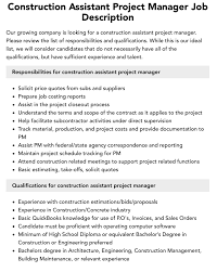 construction istant project manager