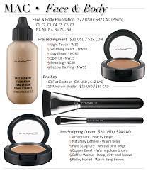 mac face body collection thenotice