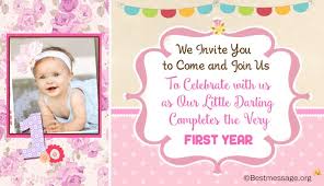 Unique Cute 1st Birthday Invitation Wording Ideas For Kids