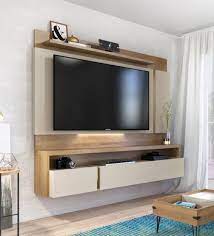 Tv Wall Unit Laminate Finish Living Room