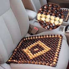 Wooden Bead Car Seat Cover