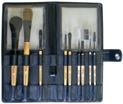 vega sets of make up brushes in