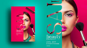 beauty care poster design