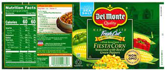 del monte recalls canned corn from 25