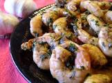 the best garlic shrimp in the whole wide world