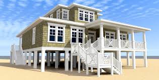 Coastal House Plan 116 1086 2 Bedrm
