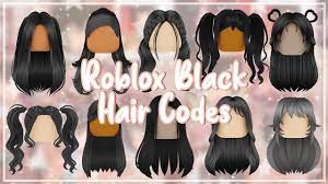 roblox black hair codes for bloxburg