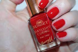 barry m sunset nail paint topcoat
