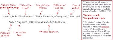 How to cite a website in an essay mla