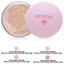 mineral loose powder emina cosmetics