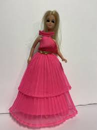 Vintage Dawn Doll Blonde Pink Dress Dancing Barbie Dollie 1970's 1970 Era |  eBay